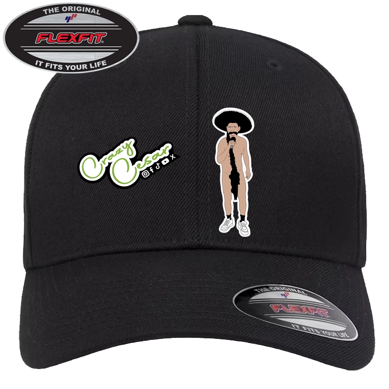 Crazy Cesar Logo Cap – Official Crazy Cesar Flexfit Hat