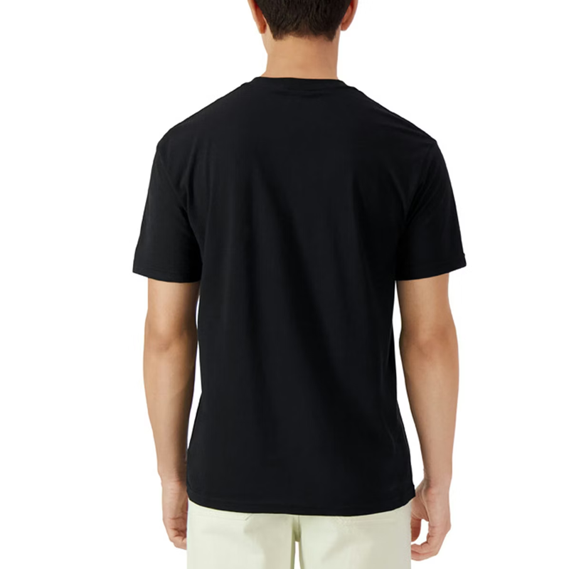 Crazy Cesar White Outline Side Chest Logo T-Shirt - Image 4