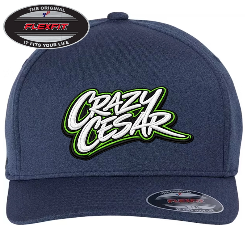 Crazy Cesar Grey Melange Flexfit Hat