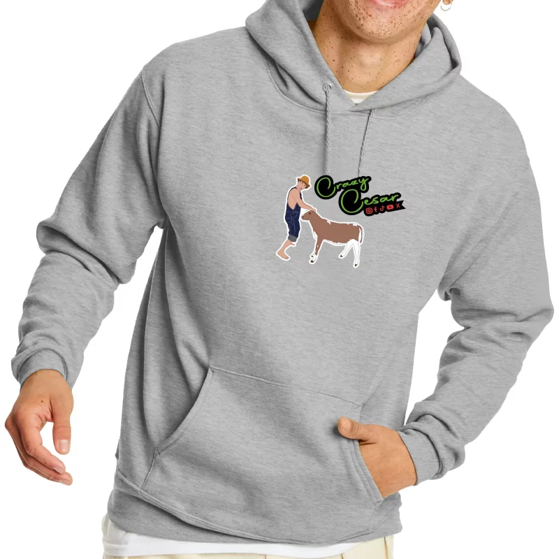 Crazy Cesar Hoodie – Casual Graphic Pullover