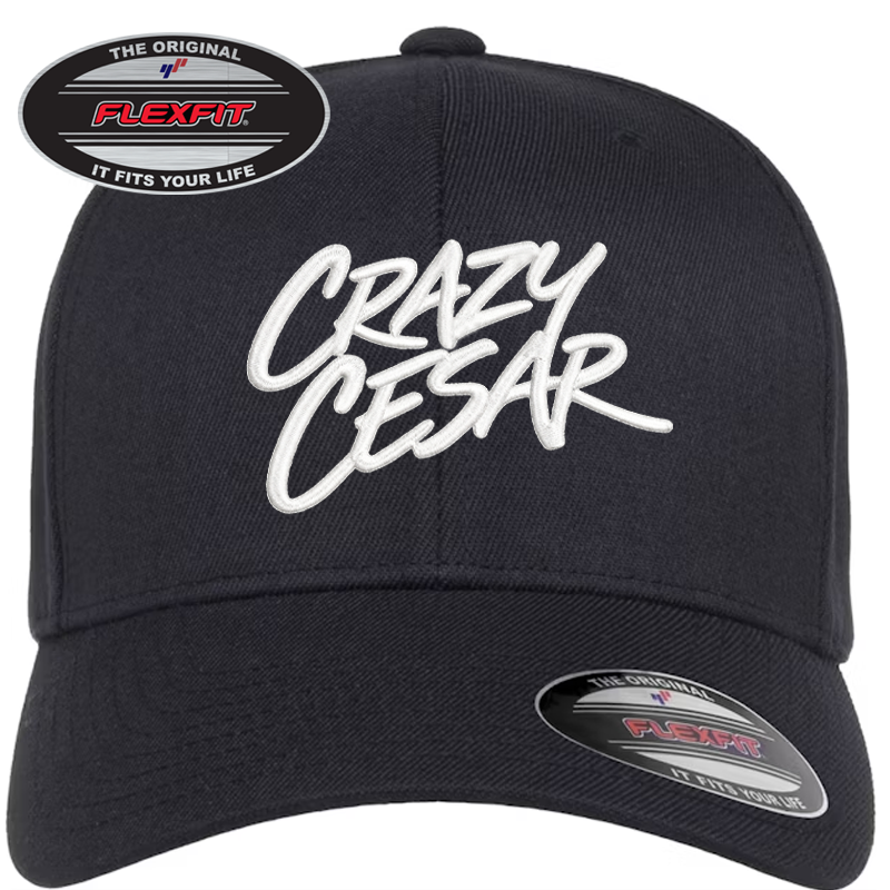 Crazy Cesar Flexfit Wool Blend Hat