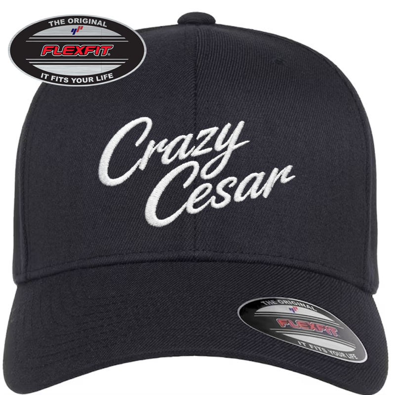 Crazy Cesar Flexfit Logo Hat Blend hat