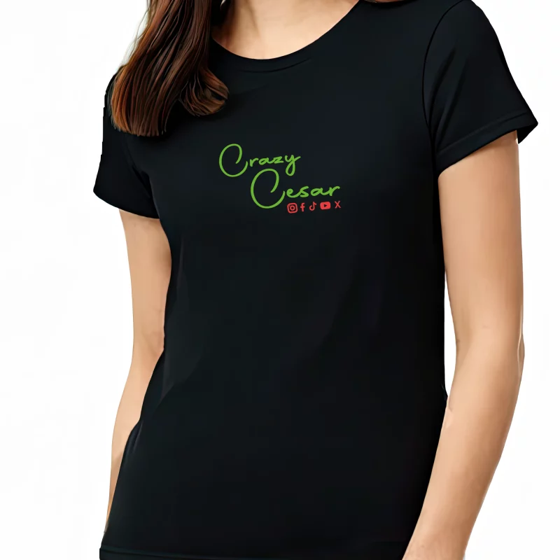 Crazy Cesar Women's Signature Logo Tee