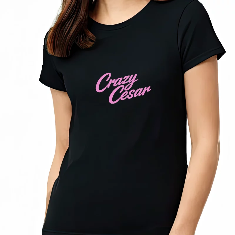 Crazy Cesar Women's Minimal Logo Tee
