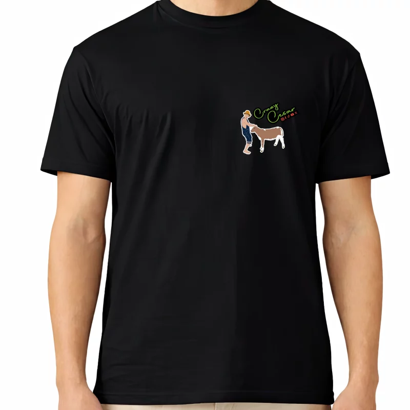 Crazy Cesar Graphic Tee – Character Logo T-Shirt