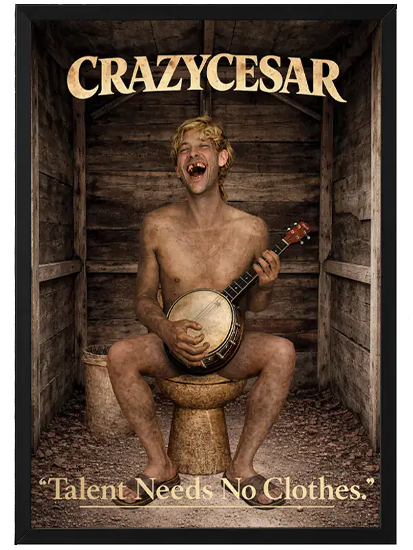 CrazyCesar Backwood Love Poster.