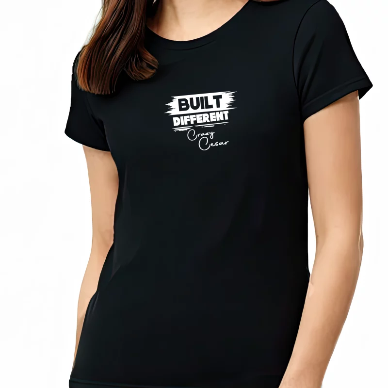 Crazy Cesar Built Different Mini Women’s Tee