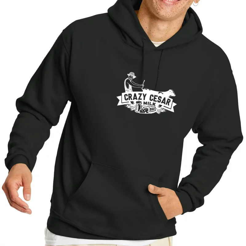 Crazy Cesar Milk Minimal Hoodie