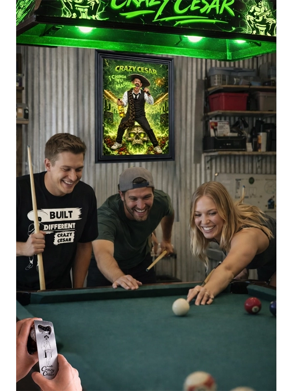 Crazy Cesar Rockstar Energy Wall Poster (18x24) - Image 4