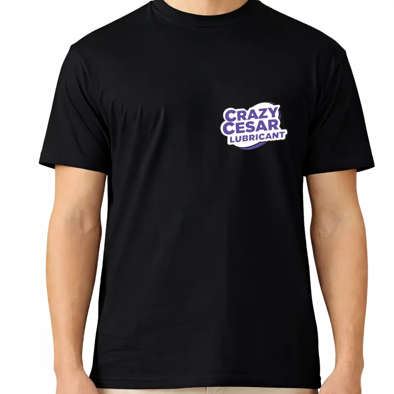 Crazy Cesar Lubricant T-Shirt – Black Edition