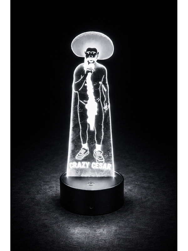 Crazy Cesar Live Performance LED Lamp