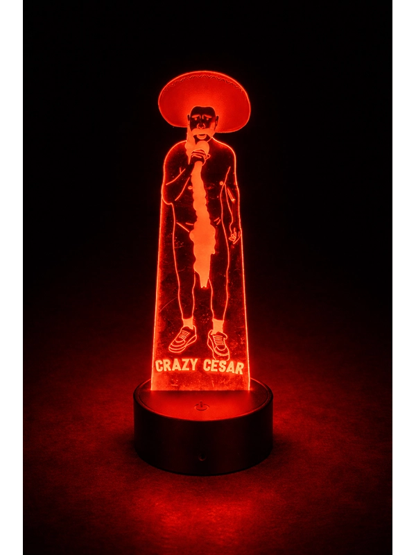 Crazy Cesar Live Performance LED Lamp - Image 3