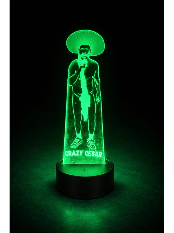 Crazy Cesar Live Performance LED Lamp - Image 4