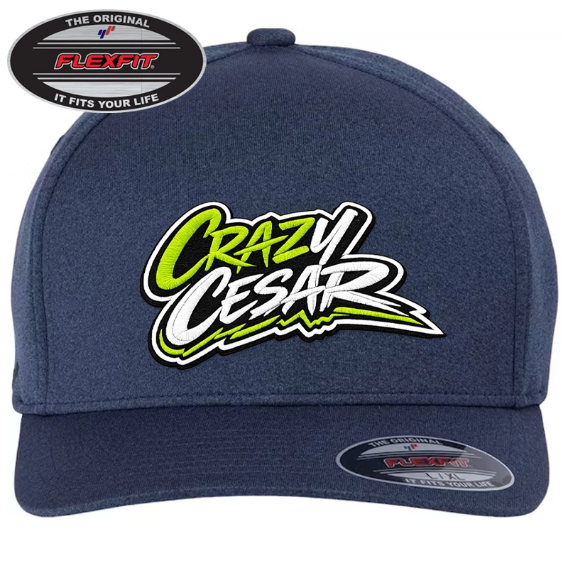 Crazy Cesar Blue Hat – Flexfit Cap