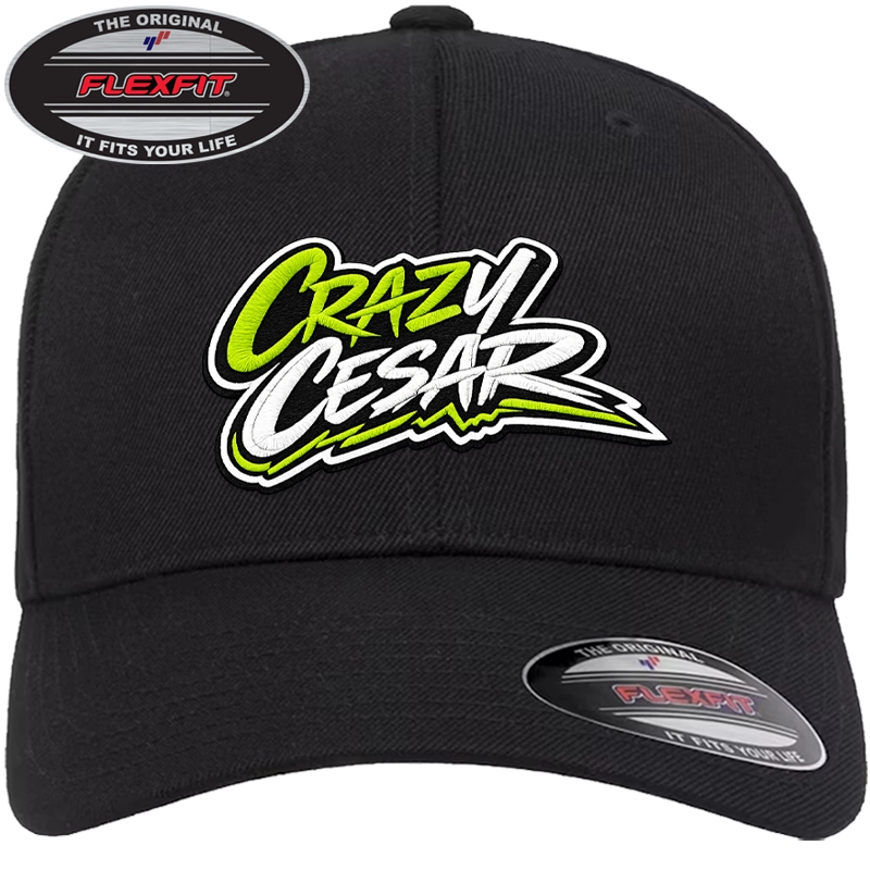 Crazy Cesar Hat – Black Flexfit Cap