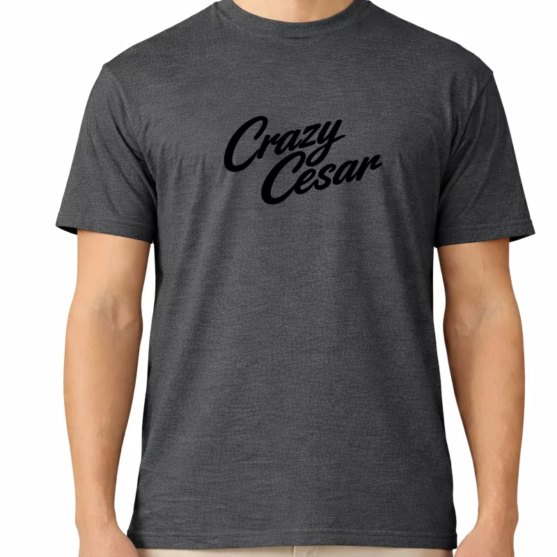 Crazy Cesar Script Logo T-Shirt – Minimal Collection