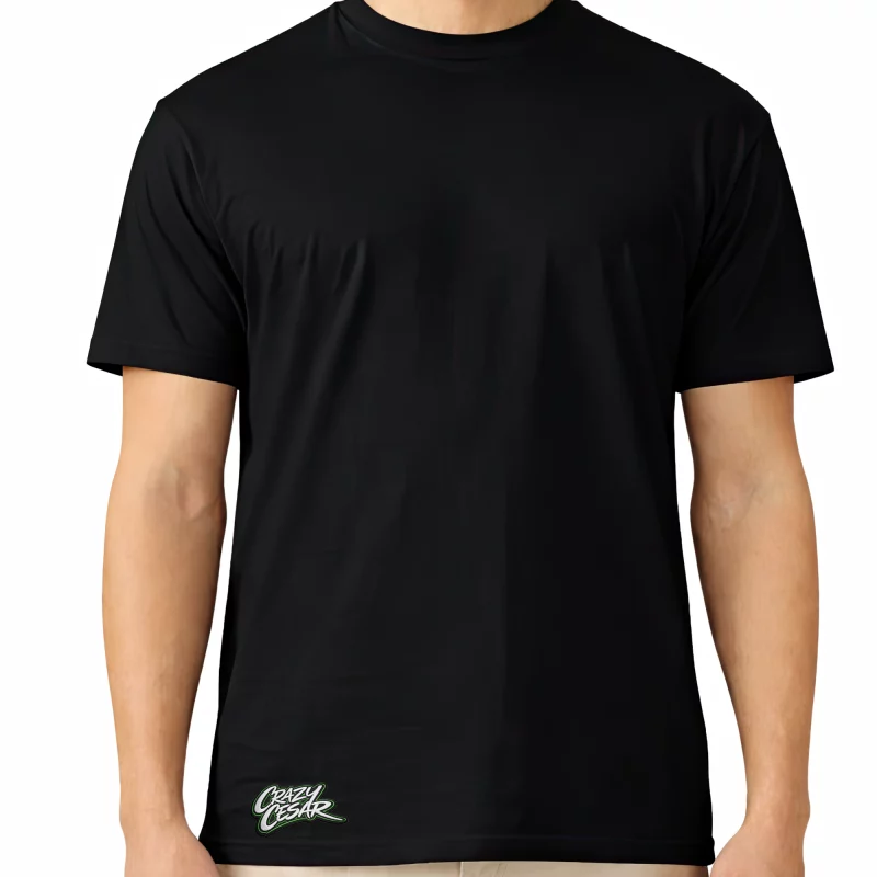 Crazy Cesar Script Logo T-Shirt embroidery