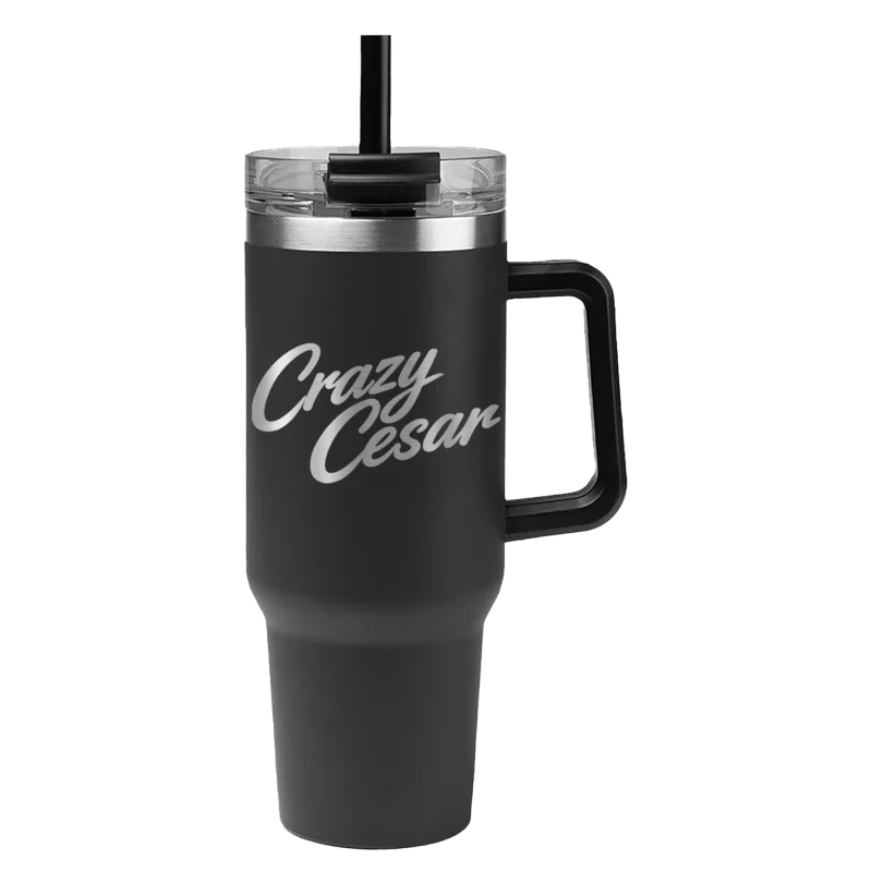 Laser Engraved 40 oz Stainless Steel Tumbler Custom One