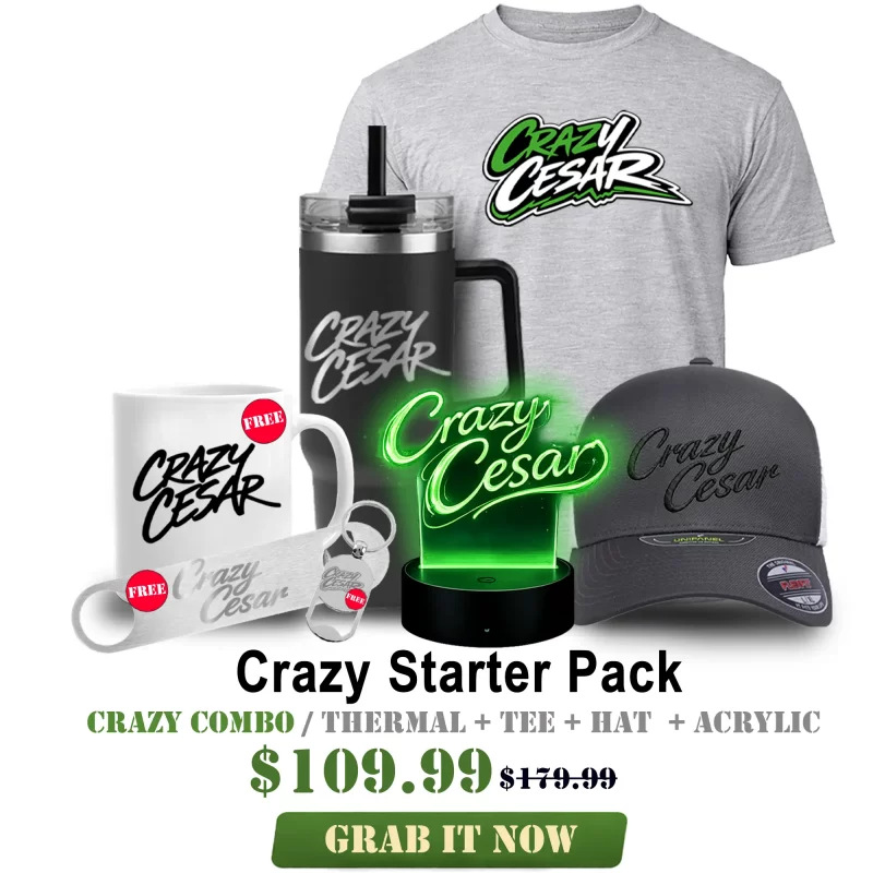 CRAZY STARTER PACK Acrylic Vol.2