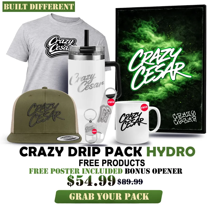 CRAZY DRIP PACK HYDRO