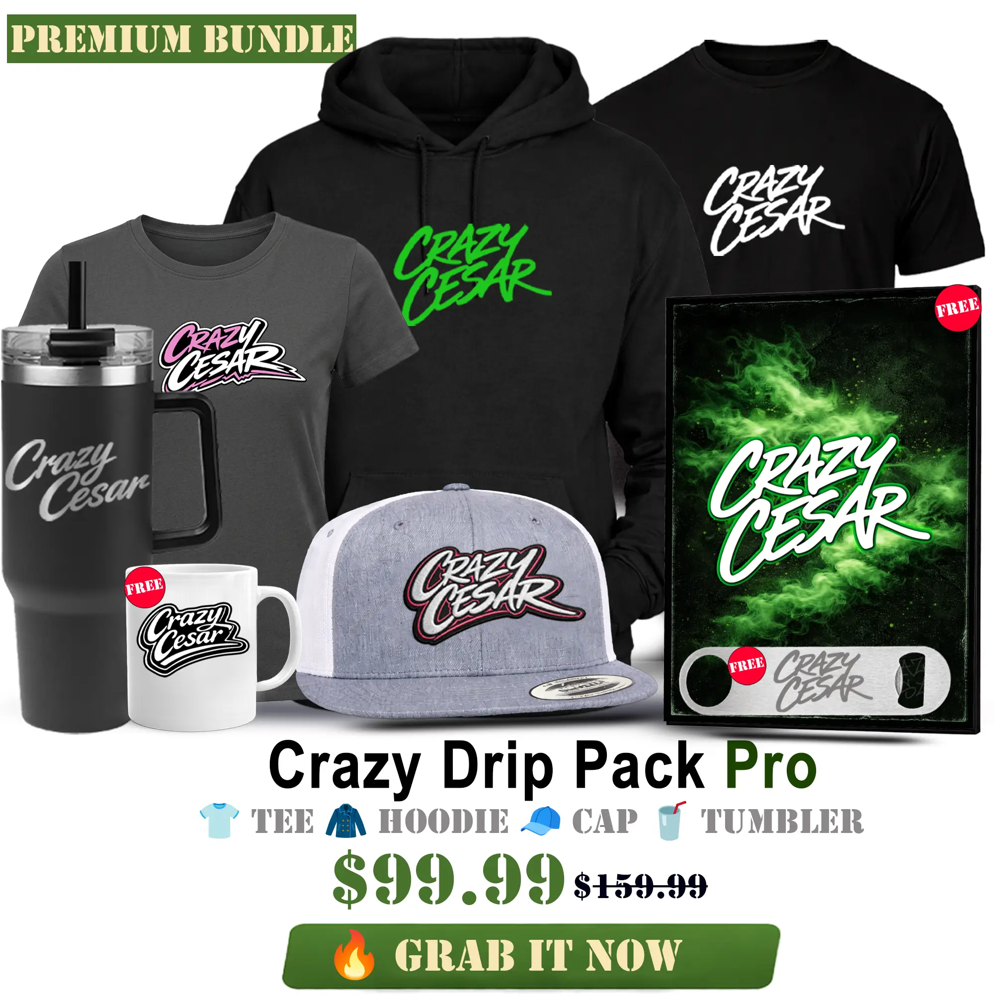 CRAZY DRIP PACK PRO 3