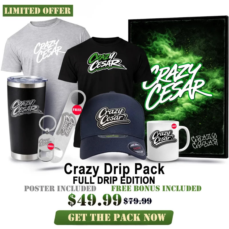 Crazy Drip Pack – Full Drip Edition Streetwear Bundle