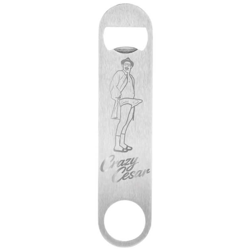 Laser Engraved Bottle Opener – BGT Bold Logo Edition