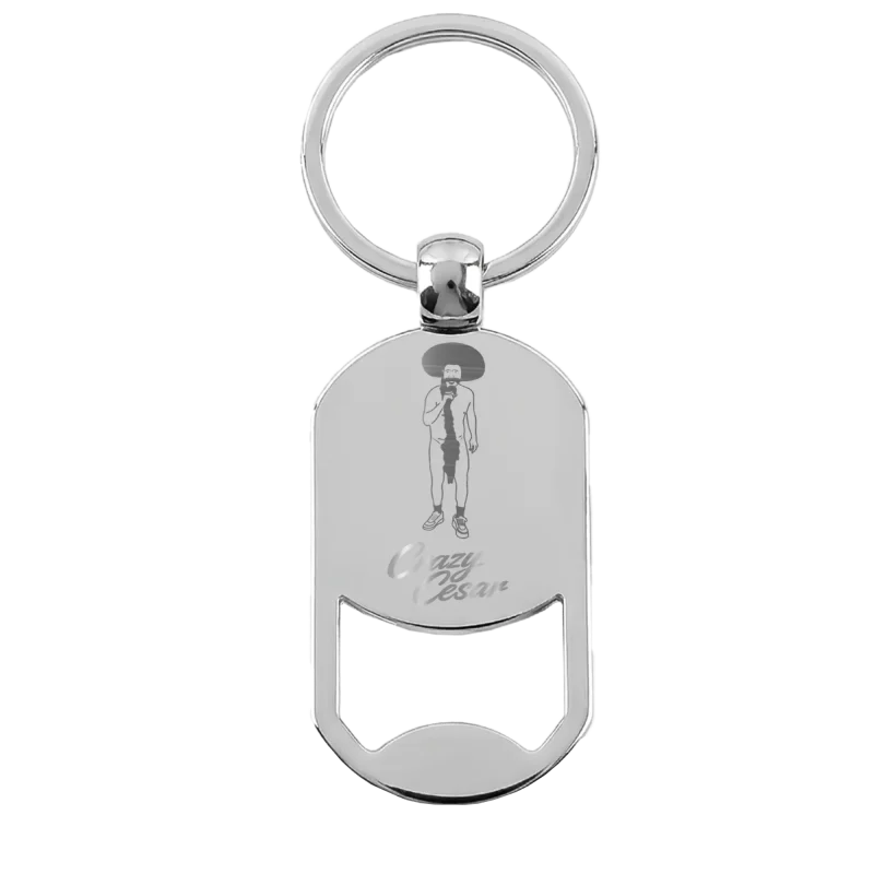 Engraved Bottle Opener Keychain