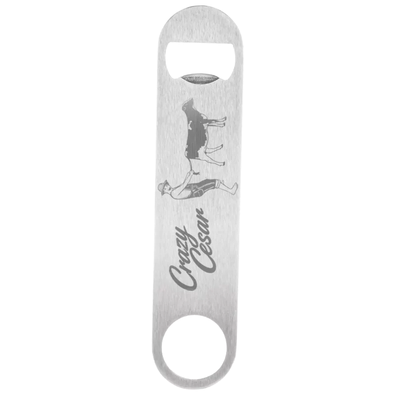 Laser Engraved Bottle Opener – AMERICAN Bold Logo Edition