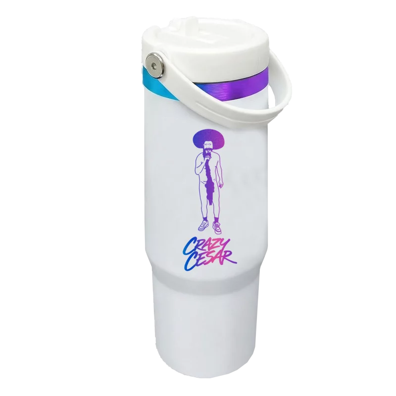 the voice Neon Splash Tumbler 40oz