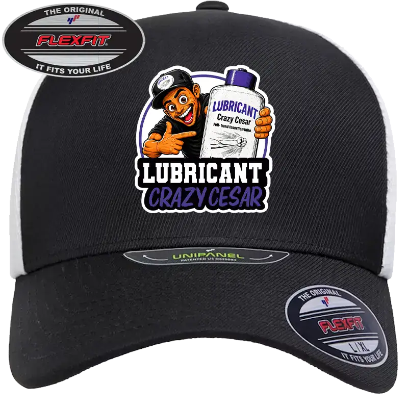 Crazy Cesar Black Flexfit Cap