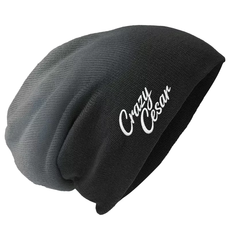 Crazy Cesar Embroidered Beanie – Premium Streetwear Style