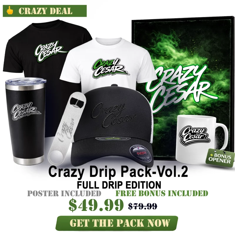 Crazy Drip Pack – Full Drip Edition Streetwear Bundle