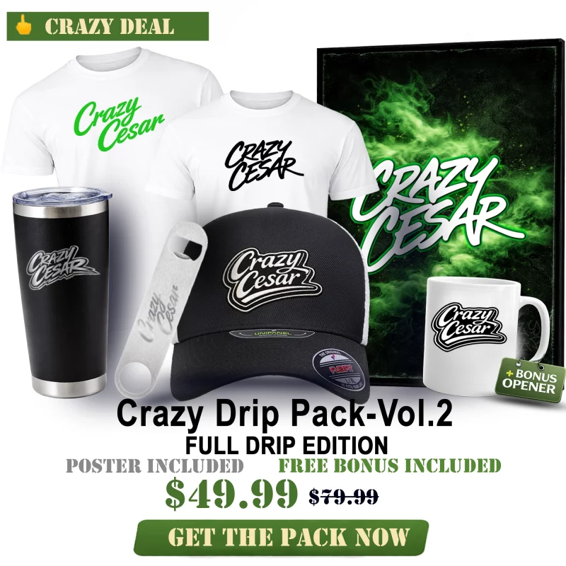 Crazy Drip Pack – Full Drip Edition Bundle