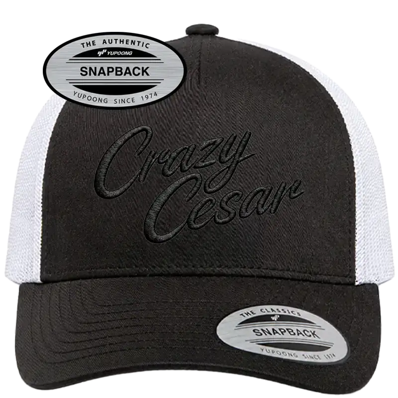 Crazy Cesar snapback hat